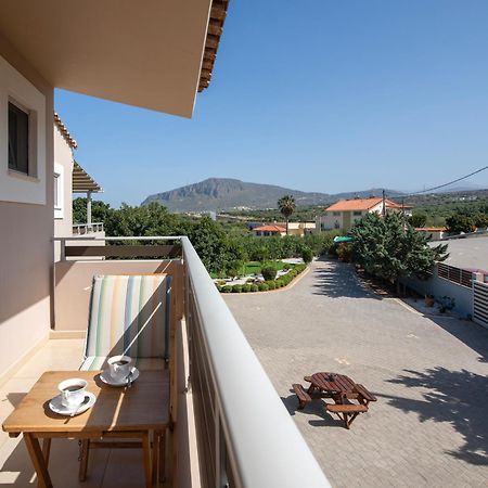 Four Seasons Private Villa - Seaview - Big Heated Pool - Gym - Sport Activities Goúvai Luaran gambar