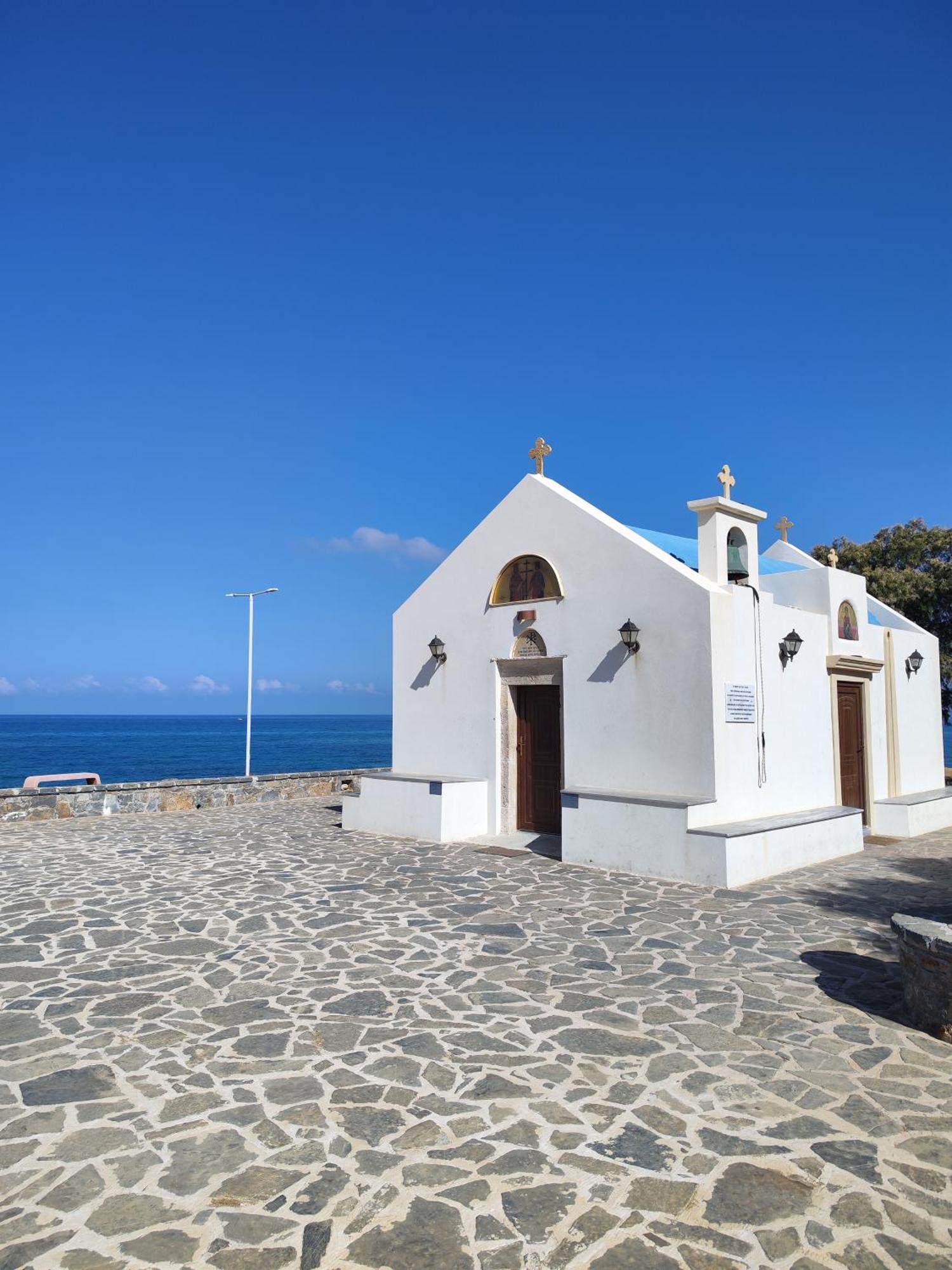 Four Seasons Private Villa - Seaview - Big Heated Pool - Gym - Sport Activities Goúvai Luaran gambar