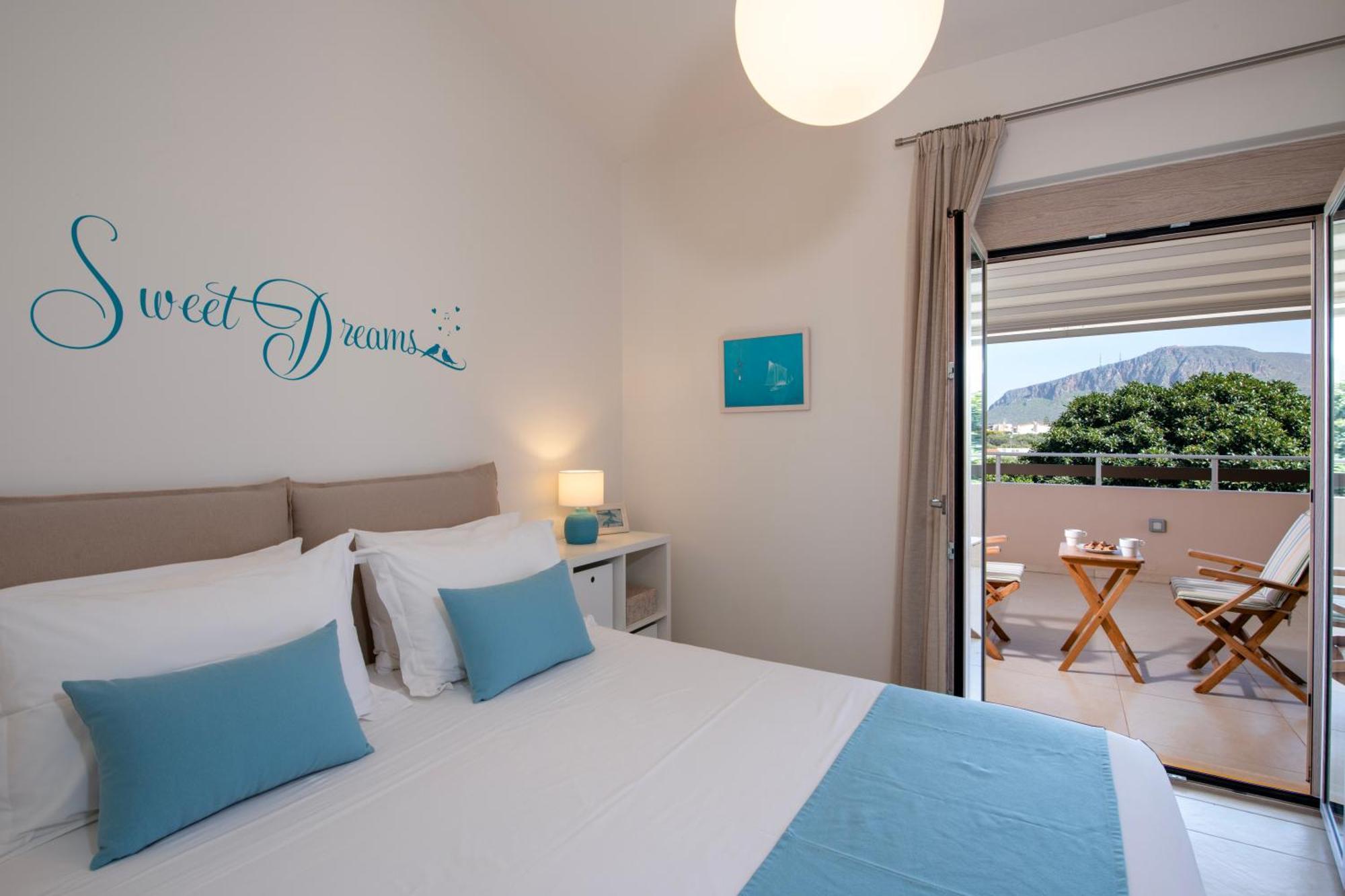 Four Seasons Private Villa - Seaview - Big Heated Pool - Gym - Sport Activities Goúvai Luaran gambar
