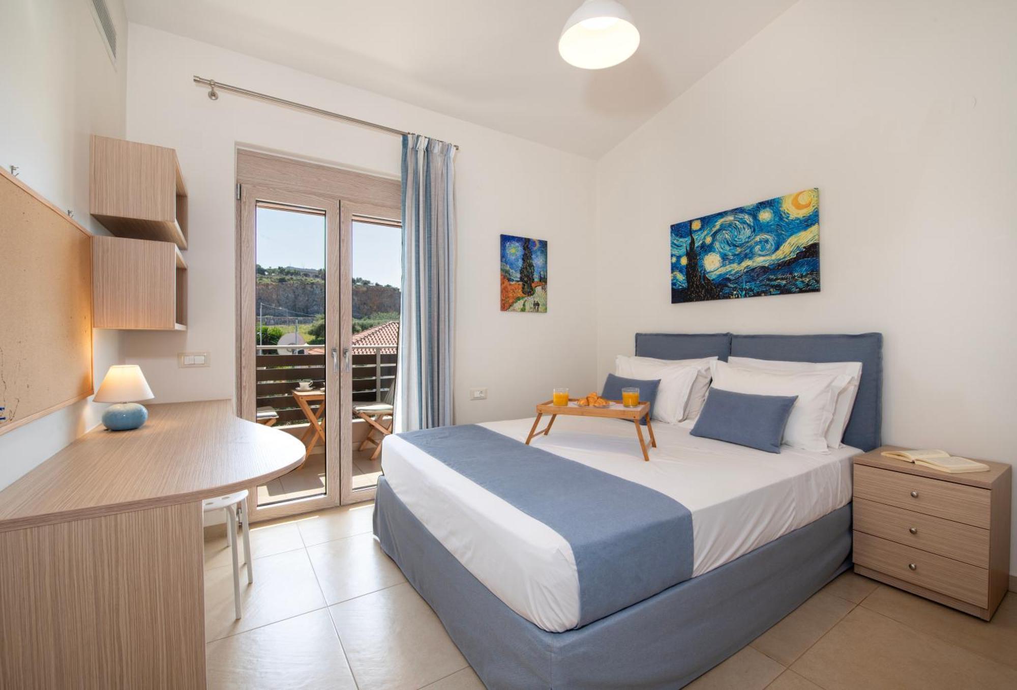Four Seasons Private Villa - Seaview - Big Heated Pool - Gym - Sport Activities Goúvai Luaran gambar