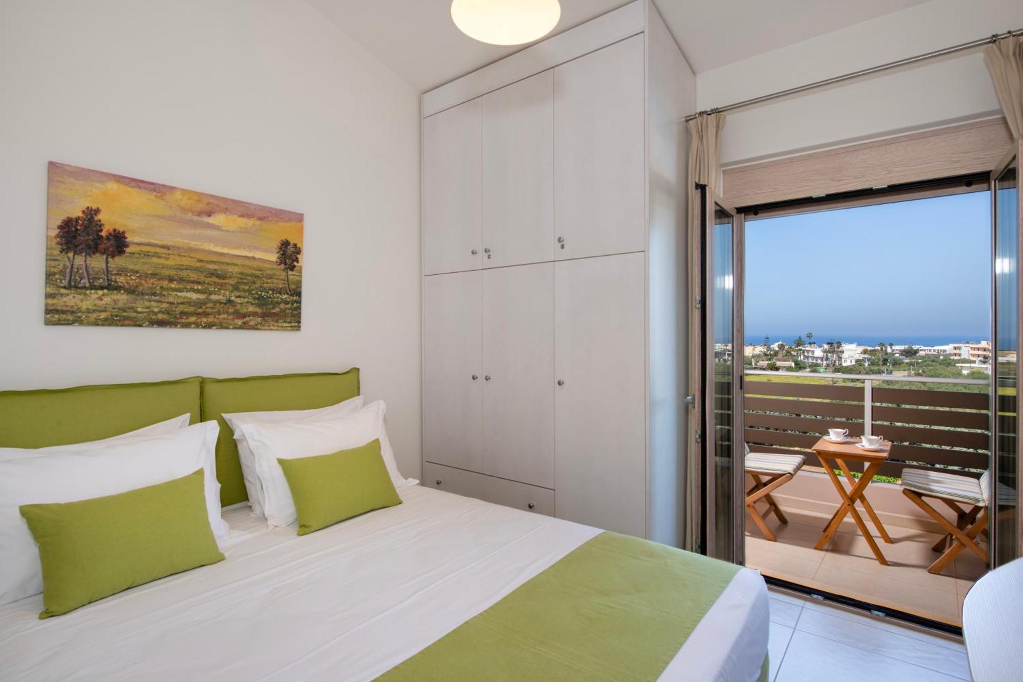 Four Seasons Private Villa - Seaview - Big Heated Pool - Gym - Sport Activities Goúvai Luaran gambar