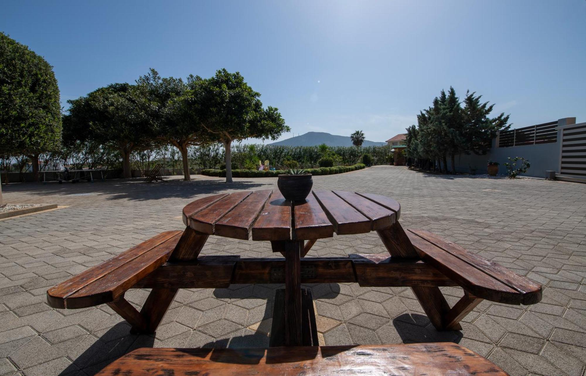 Four Seasons Private Villa - Seaview - Big Heated Pool - Gym - Sport Activities Goúvai Luaran gambar